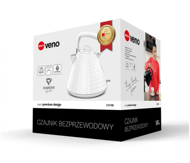 ELDOM C275B VENO Biały - 1023962 - zdjęcie 2
